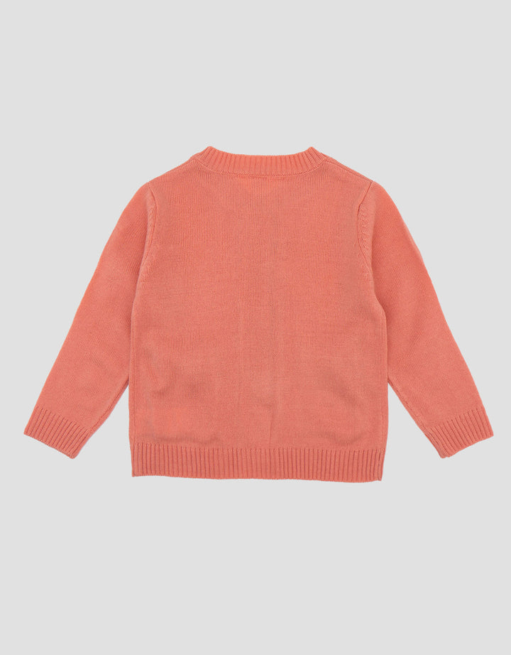 Little M Pita Kantong Cardigan Rajut Bayi