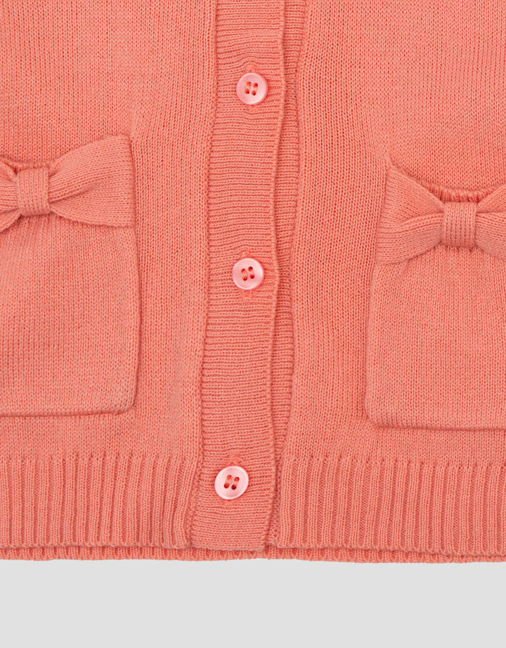 Little M Pita Kantong Cardigan Rajut Bayi