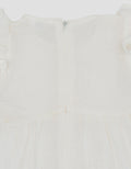 Little M Woven Double Layer With Lace Dress Bayi