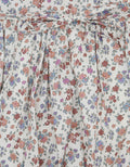 Little M Woven Pique Print Flower Midi Dress Bayi