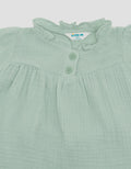 Little M Woven Double Layer Pakaian Setelan Bayi