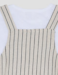 Little M Rami Salur With Pocket Jumpsuit Overall Bayi