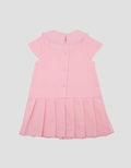 Little M Polo Terry With Laces Midi Dress Bayi