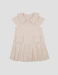 Little M Polo Terry With Laces Midi Dress Bayi