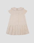 Little M Polo Terry With Laces Midi Dress Bayi