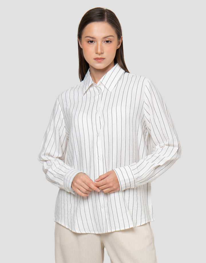 Connexion Blend Line Kemeja Wanita