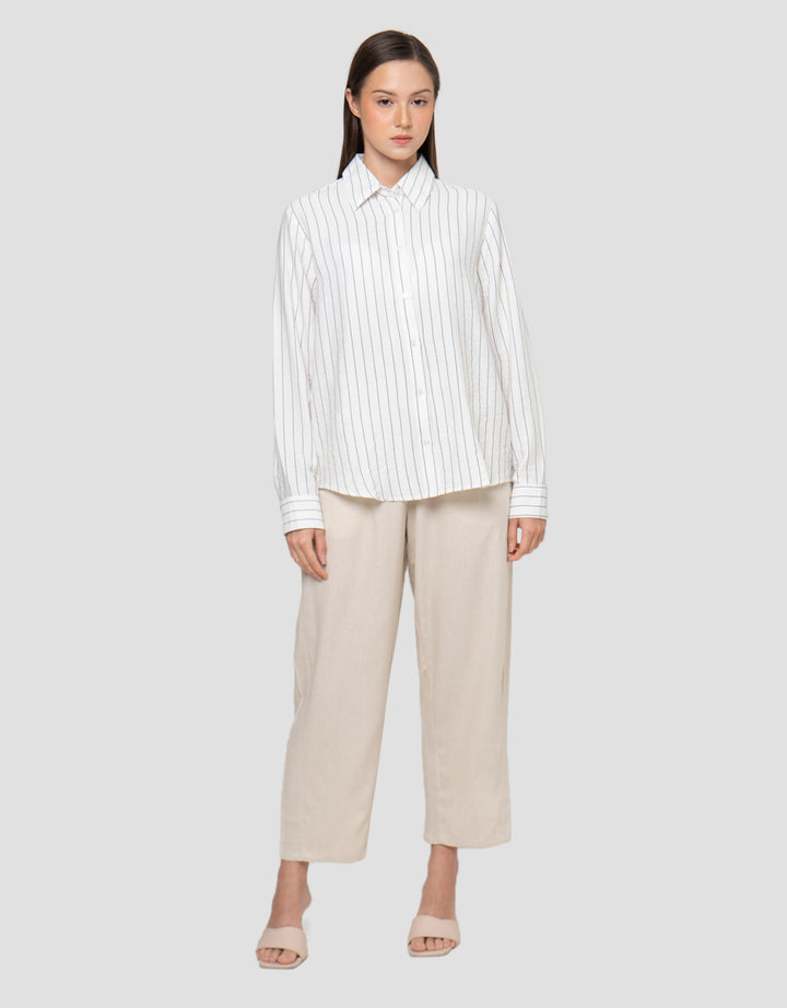 Connexion Blend Line Kemeja Wanita