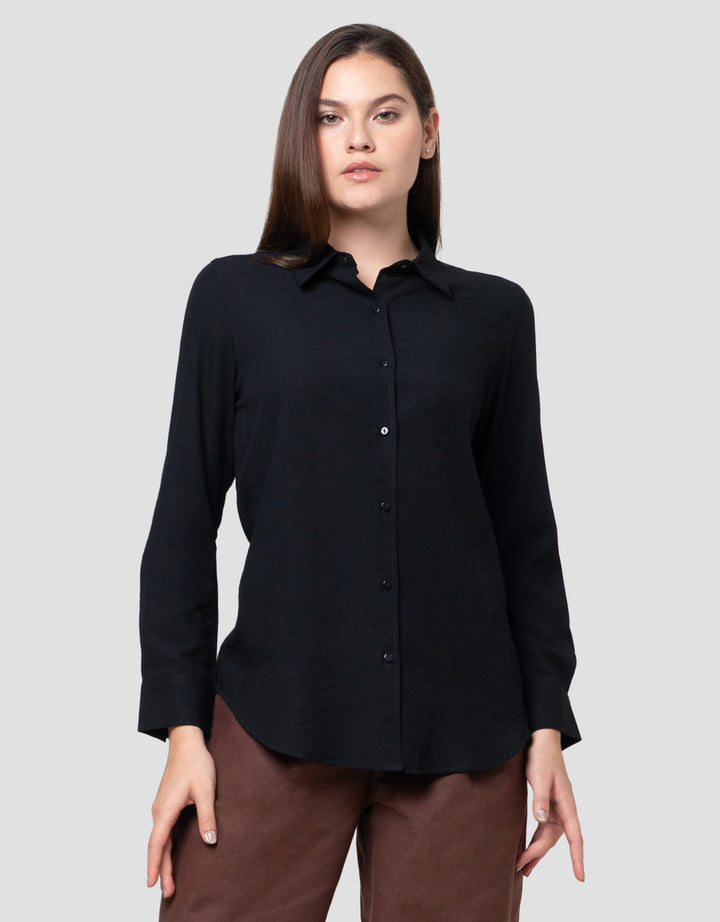 Connexion Basic Linen Kemeja Wanita