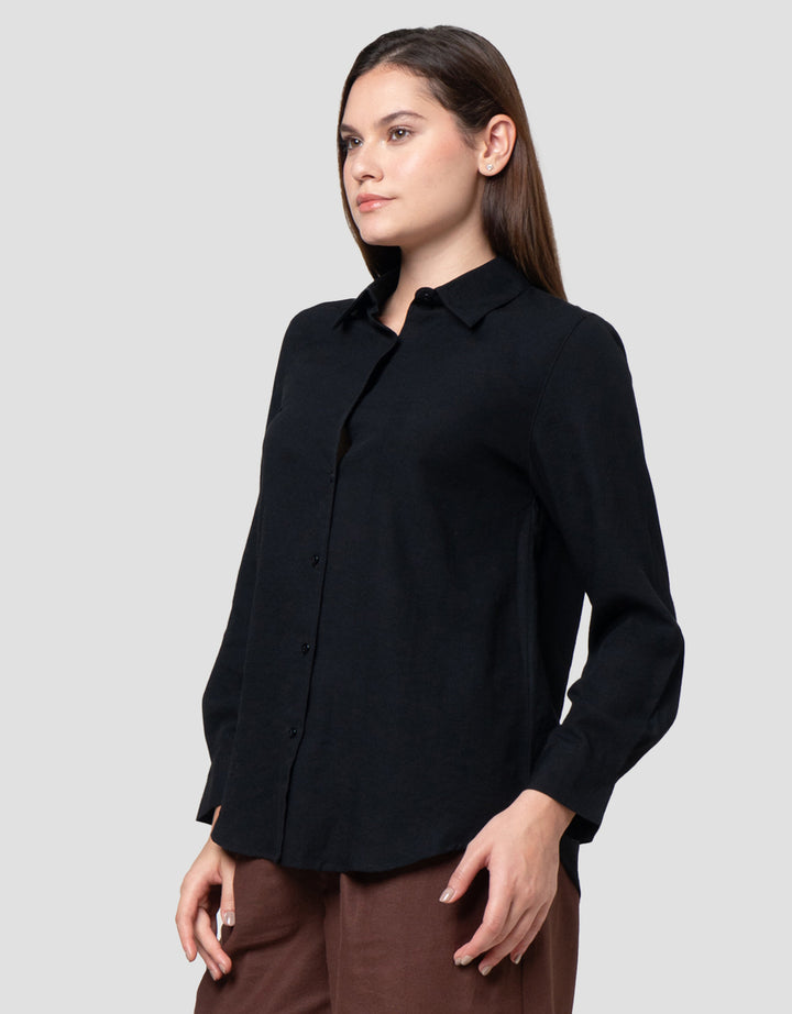 Connexion Basic Linen Kemeja Wanita