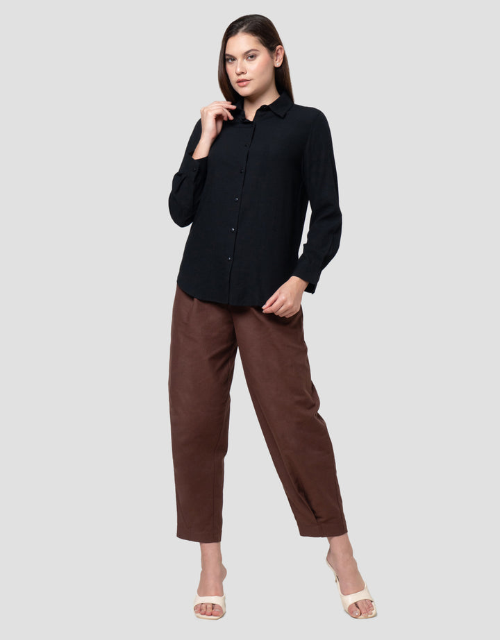 Connexion Basic Linen Kemeja Wanita