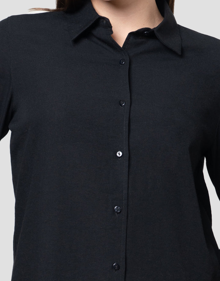 Connexion Basic Linen Kemeja Wanita