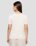Connexion Boxy Knit Kaos Wanita