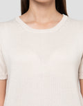 Connexion Boxy Knit Kaos Wanita