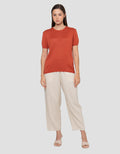Connexion Boxy Knit Kaos Wanita