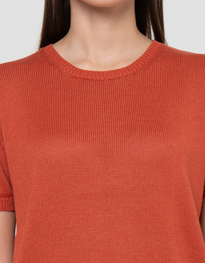 Connexion Boxy Knit Kaos Wanita