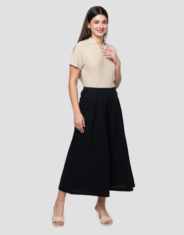Connexion Extra Wide Linen Celana Panjang Wanita