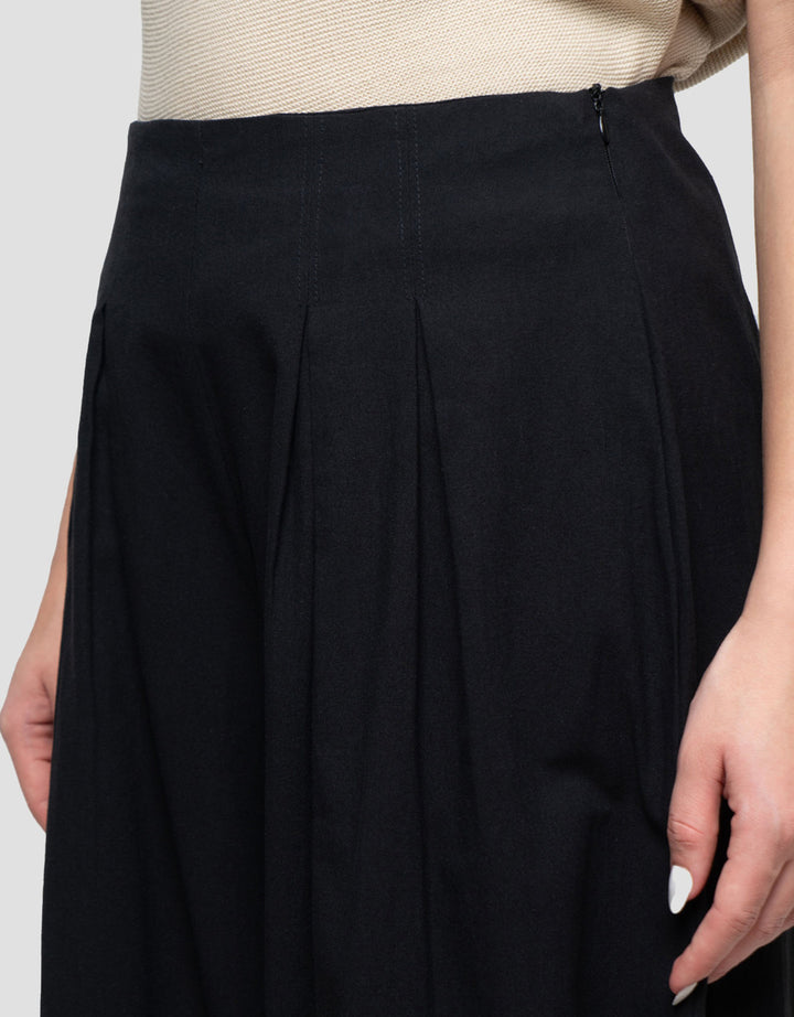 Connexion Extra Wide Linen Celana Panjang Wanita