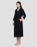 Connexion Classic Linen Maxi Dress Wanita
