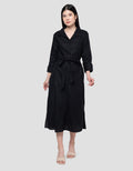 Connexion Classic Linen Maxi Dress Wanita