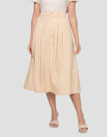Connexion Pleat Basic Rok Panjang Wanita