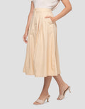 Connexion Pleat Basic Rok Panjang Wanita