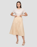 Connexion Pleat Basic Rok Panjang Wanita