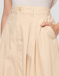 Connexion Pleat Basic Rok Panjang Wanita