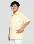Nevada Fit Classic Collar With Pocket Kemeja Oversize Anak Laki-laki