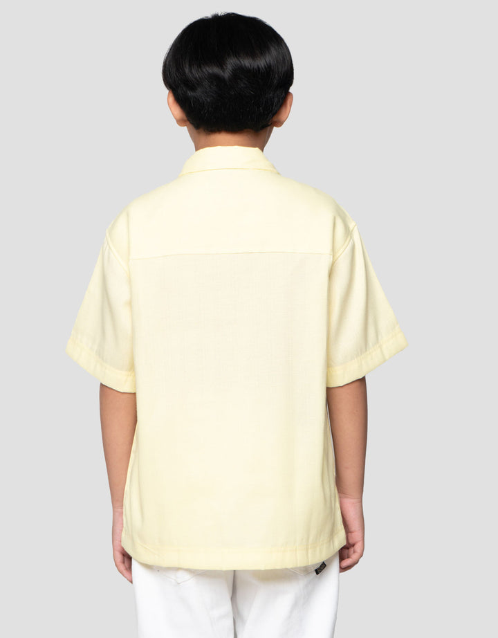 Nevada Fit Classic Collar With Pocket Kemeja Oversize Anak Laki-laki