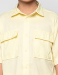 Nevada Fit Classic Collar With Pocket Kemeja Oversize Anak Laki-laki