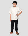 Nevada Fit Classic Collar With Pocket Kemeja Oversize Anak Laki-laki