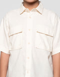 Nevada Fit Classic Collar With Pocket Kemeja Oversize Anak Laki-laki