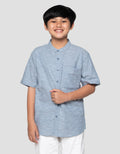 Nevada Casual Solid Baju Koko Anak Laki-laki