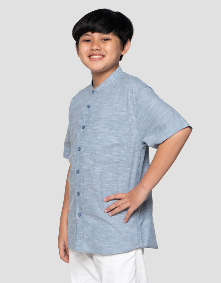 Nevada Casual Solid Baju Koko Anak Laki-laki
