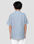 Nevada Casual Solid Baju Koko Anak Laki-laki