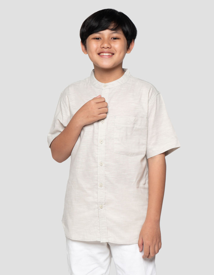 Nevada Casual Solid Baju Koko Anak Laki-laki