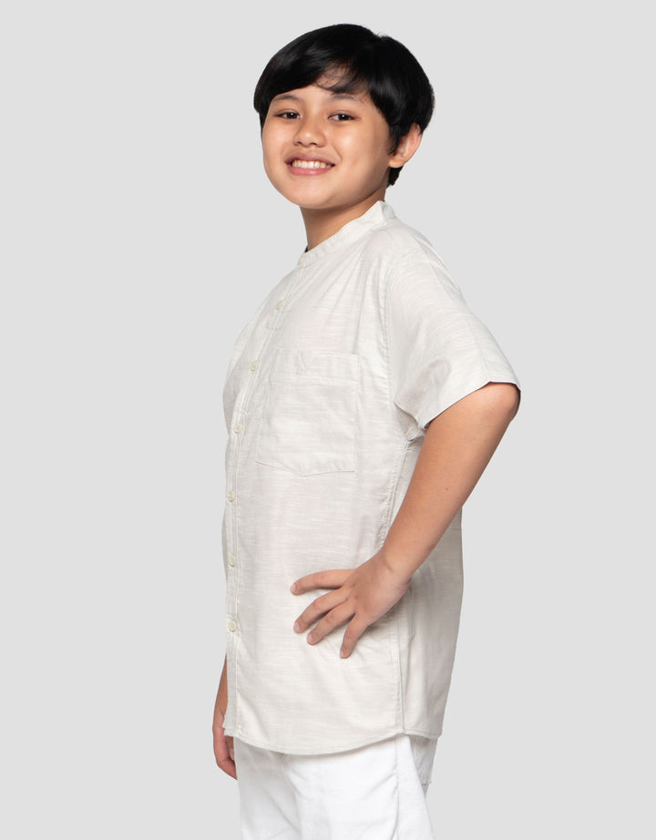 Nevada Casual Solid Baju Koko Anak Laki-laki