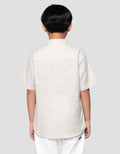 Nevada Casual Solid Baju Koko Anak Laki-laki