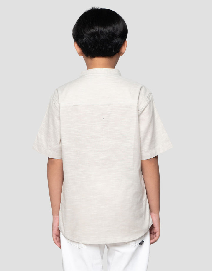 Nevada Casual Solid Baju Koko Anak Laki-laki