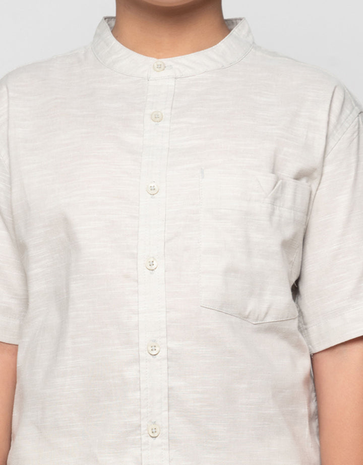 Nevada Casual Solid Baju Koko Anak Laki-laki
