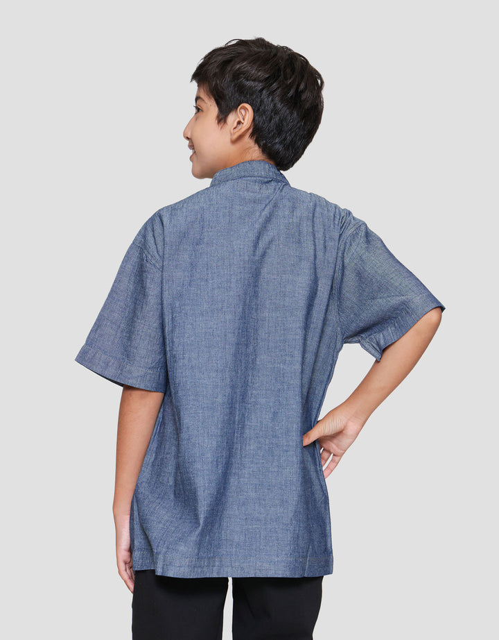 Nevada Cambray Kemeja Koko Anak Laki-laki