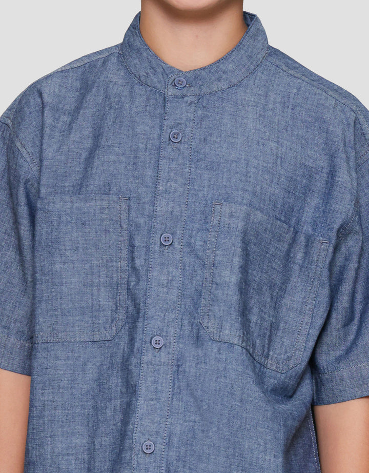 Nevada Cambray Kemeja Koko Anak Laki-laki