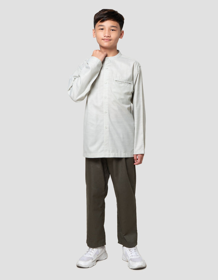 Nevada Woven Bamus Basic Setelan Baju Muslim Anak Laki-laki