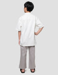 Nevada Down Front Embro Setelan Baju Muslim Anak Laki-laki
