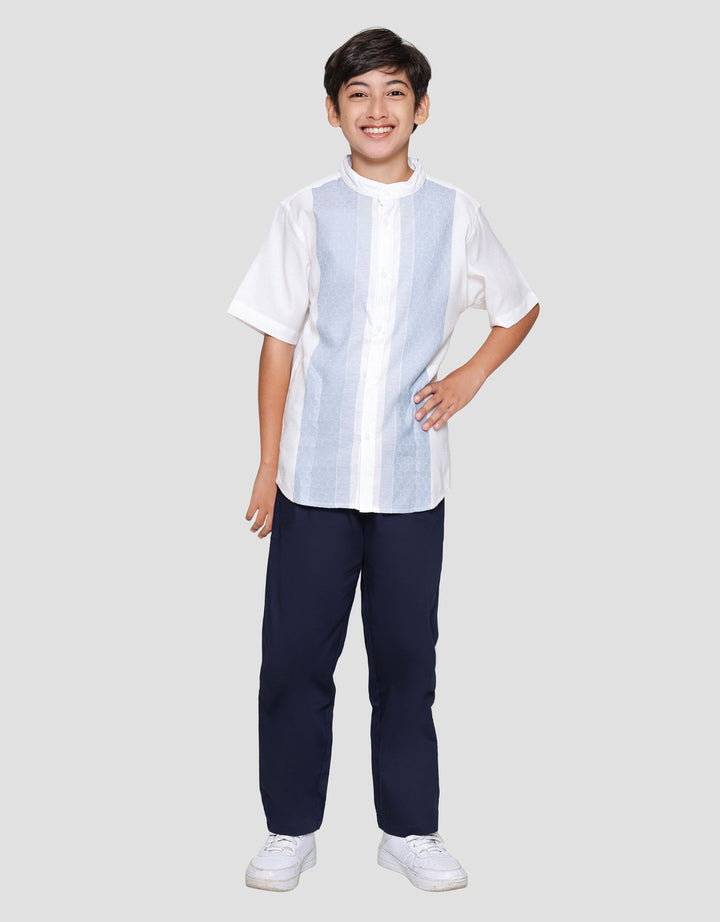 Nevada Woven Ethnic Embro Setelan Baju Muslim Anak Laki-laki