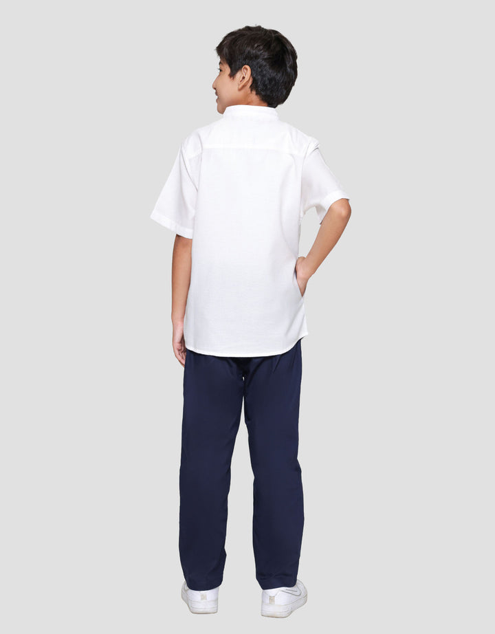 Nevada Woven Ethnic Embro Setelan Baju Muslim Anak Laki-laki