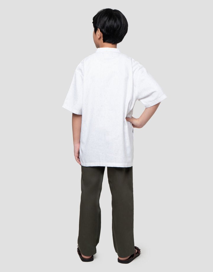 Nevada Ethnic Embro Setelan Baju Muslim Anak Laki-laki