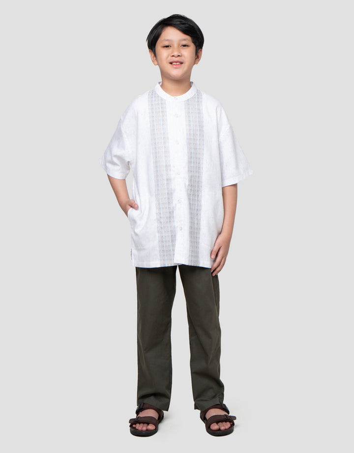 Nevada Ethnic Embro Setelan Baju Muslim Anak Laki-laki