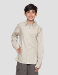 Nevada Solid With Big Pocket Kemeja Koko Anak Laki-laki