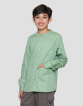 Nevada Ls Koko Solid With Pocket Kemeja Koko Anak Laki-laki